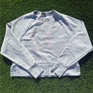 Nike Heather Gray Crewneck Sweatshirt